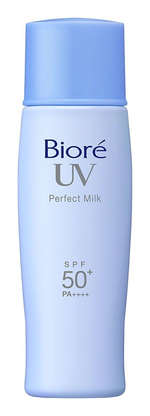 Водостойкое солнцезащитное молочко Kao Biore UV Perfect Milk SPF 50 + PA++++        