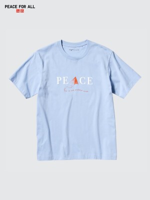 Футболка из коллекции «PEACE FOR ALL / Khaled Hosseini» Uniqlo PEACE FOR ALL T-Shirt Khaled Hosseini