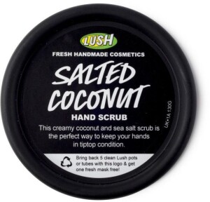 Увлажняющий скраб для рук с воздушной текстурой Lush Salty Coco Hand Scrub