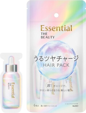 Маска для восстановления и разглаживания волос Kao Essential The Beauty Hair Pack