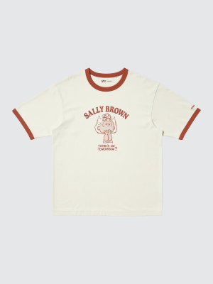 Футболка-оверсайз из коллекции «Peanuts» Uniqlo Peanuts UT Relaxed Fit