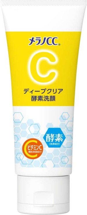 Пенка с энзимами и витамином С для гладкой, прозрачной кожи ROHTO Melano СС Deep Clear Enzyme+V.C Face Wash