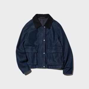 Куртка из денима Uniqlo Utility Short Jacket