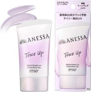 Отбеливающий санскрин для лица Shiseido ANESSA Brightening UV Sunscreen Gel NA SPF50+ PA++++
