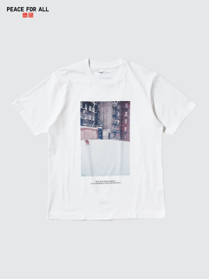 Футболка из коллекции «PEACE FOR ALL / Saul Leiter» Uniqlo PEACE FOR ALL T-Shirt Saul Leiter