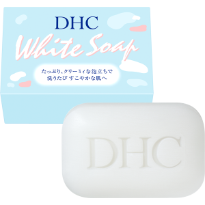 Натуральное мыло с экстрактом солодки и оливковым маслом для чувствительной кожи DHC White Soap
