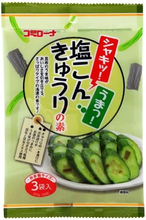 Приправа для маринованных огурцов с водорослями Kohsei Foods Salted Cucumber Mix