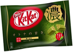 Мини-печенье в шоколаде со вкусом матча KitKat Mini Adult Sweetness Strong Matcha