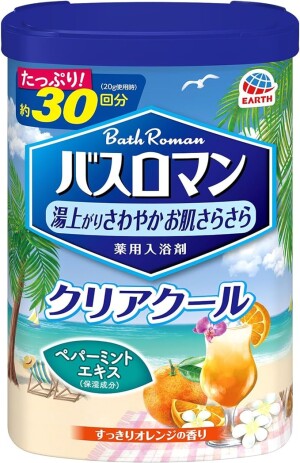 Лечебная соль для ванн "Освежающая гармония" Earth Pharmaceutical Bath Roman Powder Cool