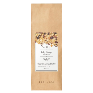Съедобный фруктовый чай с кусочками апельсина и гибискусом TEA trico TeaEAT Ruby Orange