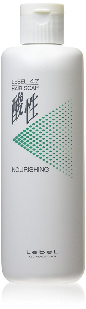 Увлажняющий шампунь Lebel 4.7 Acidic Hair Soap Nourishing для тонких и осветленных волос