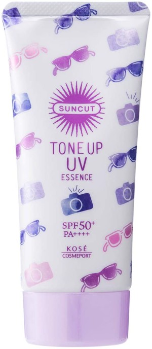 Солнцезащитная эссенция KOSE Suncut Tone-up UV Essence Color Control SPF50+ PA++++