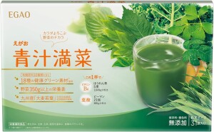 Аодзиру со вкусом матча Egao Aojiru Mansai