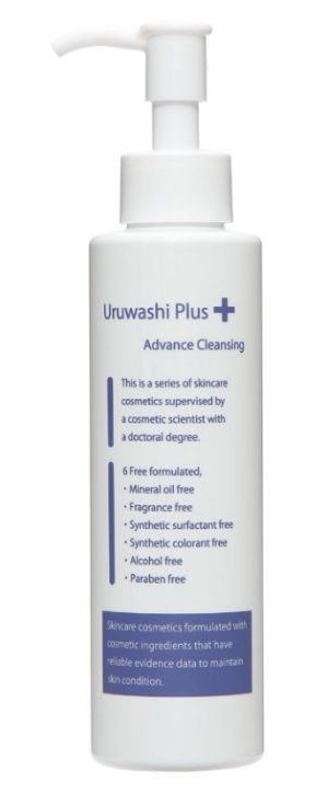 Средство для демакияжа чувствительной кожи с розацеа Uruwashi Plus Cleansing Makeup Remover
