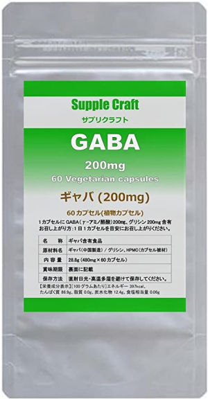 Препарат при повышенных нервных нагрузках с ГАМК Supple Craft GABA