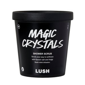 Пенящийся скраб для тела с морской и английской солью Lush Magic Crystals Body Scrub