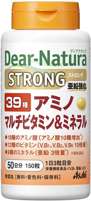 Комплекс витаминов, минералов и аминокислот Asahi Dear-Natura Strong 39 Amino Multivitamins & Minerals