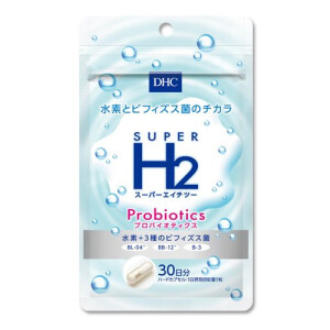 Капсулы водорода с пробиотиками DHC Super H2 Probiotics