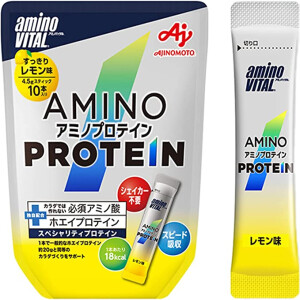 Сывороточный протеин BCAA EAA Ajinomoto Amino Vital Protein Lemon Flavor