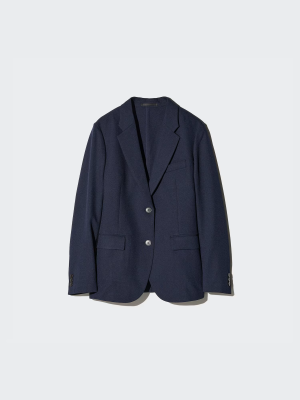 Лёгкий пиджак из эластичной ткани Uniqlo Kando Jacket