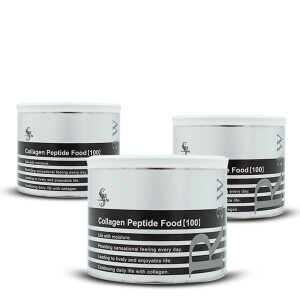 Набор Трио: 100% низкомолекулярный коллаген для кожи и суставов Spa Treatment Collagen Peptide Food 100