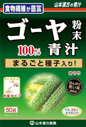 Порошок китайской горькой тыквы Yamamoto Kanpo Goya Powder 100%