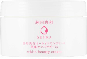 Многофункциональный осветляющий крем для кожи Shiseido Hada-Senka White Beauty Cream