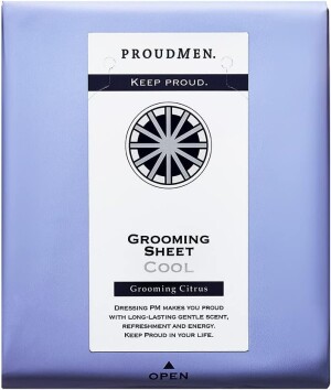 Охлаждающие дезодорирующие салфетки для тела PROUDMEN Grooming Sheet Cool