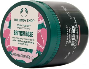 Йогурт для тела с ароматом розы для нормальной и сухой кожи The Body Shop Body Yogurt BR