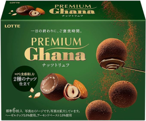 Шоколадные конфеты с начинкой Lotte Premium Ghana