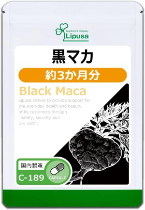 Энергетический комплекс с черной макой LIPUSA Black Maca