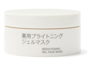 Осветляющая ночная маска-гель против пигментации и тусклости MUJI Brightening Gel Face Mask