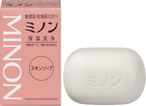 Мыло для чувствительной и очень сухой кожи Daiichi-Sankyo MINON Skin Soap