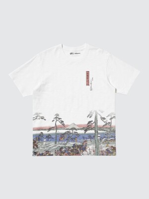 Футболка из коллекции  «Японские герои в гравюре» Uniqlo Boston Museum of Fine Arts Ukiyo-E Heroes UT