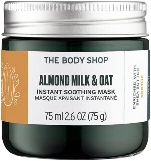Успокаивающая маска-скраб для лица с миндальным молочком и овсом The Body Shop AM&OAT Instant Comforting Mask