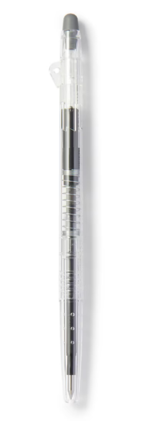 Стираемая тонкая шариковая ручка MUJI Slim Erasable Ballpoint Pen