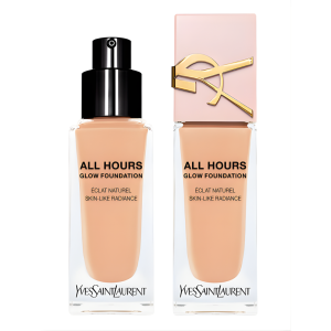 Тональный флюид для придания сияния коже лица Yves Saint Laurent All Hours Glow Foundation