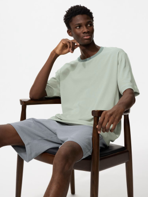 Мужской домашний комплект из коллекции «Airism» Uniqlo Airism Cotton Mesh Set