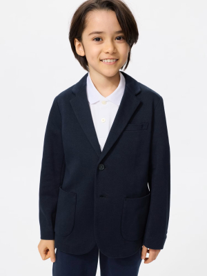 Детский трикотажный пиджак Uniqlo Jersey Jacket Formal