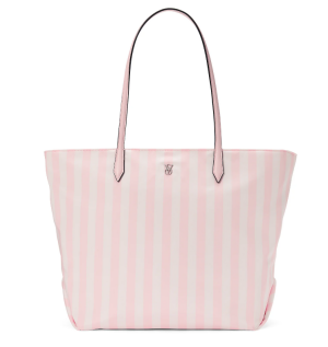 Большая сумка-тоут Фирменный принт Victoria’s Secret Large Tote Bag Heritage Stripe