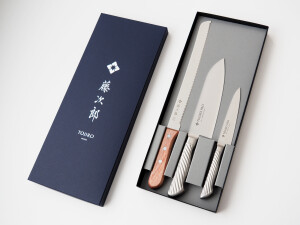 Набор ножей из нержавеющей стали Tojiro First 3 Stainless Steel Knife Set TOS-02