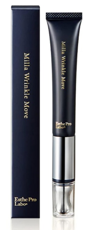 Антивозрастной крем для глаз с вибрационным массажером Esthe Pro Labo Milla Wrinkle Move