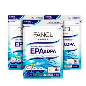 Набор Трио: Комплекс омега-3 жирных кислот EPA и DPA Fancl - 3 шт