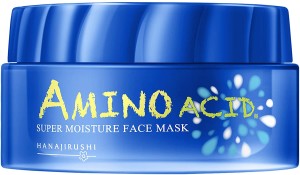 Увлажняющая гель-маска с аминокислотами и церамидами HANAJIRUSHI Super Moisture Face Mask Amino Acid & Ceramide
