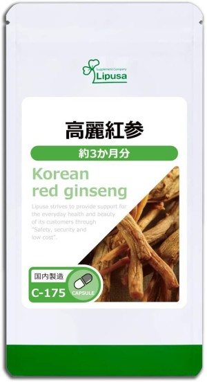 Красный женьшень для укрепления организма Lipusa Korean Red Ginseng