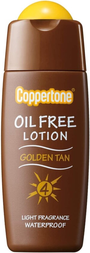 Безмасляный лосьон для загара Taisho Coppertone Golden Tan Oil-Free Lotion SPF 4