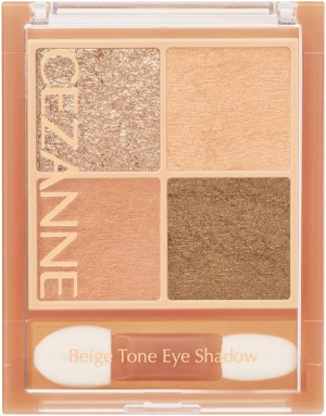 Палетка теней для век в бежевых тонах CEZANNE Beige Tone Eye Shadow
