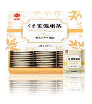 Чай для укрепления иммунитета с бамбуком и экстрактом рейши Menard Kumazasa Healthy Tea