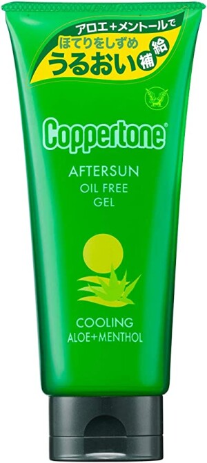 Безмасляный охлаждающий гель при солнечных ожогах Taisho Coppertone After-Sun Oil-Free Gel