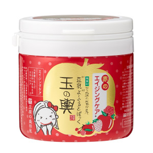 Омолаживающая маска с соевым молоком Tofu Moritaya Soy Milk Yogurt Pack Ball Red Aging Care